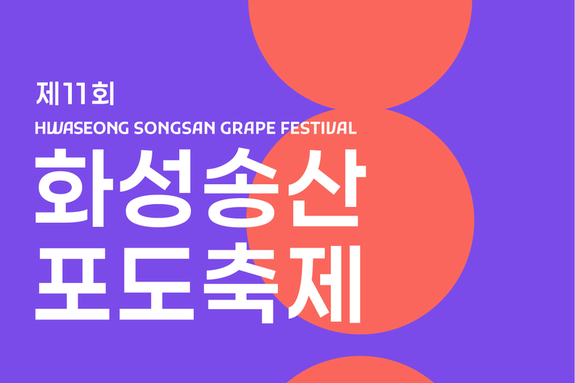 서해안의 흑진주 ‘송산포도’, 6일 화성 궁평항서 달콤한 축제 열려