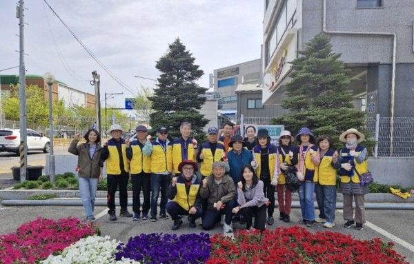 고양시 가좌동, 2026고양국제꽃박람회 대비 봄꽃 식재