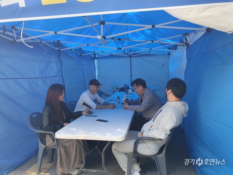 오산시청 후문 현장민원실 (사진 = 오산시의회 제공)