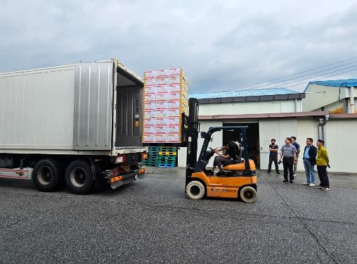 남양주먹골배 2023년 ‘햇배’ 첫 수출 선적