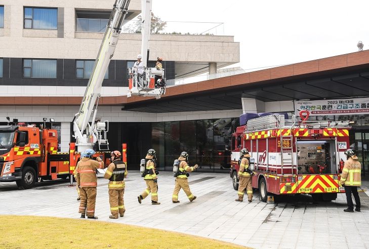 오산시, 재난대응 안전한국훈련.. 실전 방불