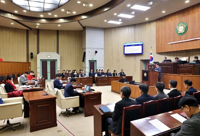 의왕시의회, 제299회 임시회 개회