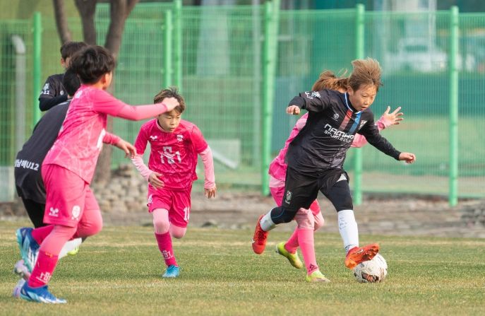 선수단 훈련 모습