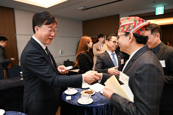 이민근 안산시장, 외교사절 초청 간담회 참석… 이민청 유치 협력 당부