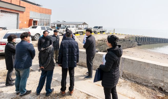 안산시-한국농어촌공사, 어촌신활력증진사업 합동 현장 방문