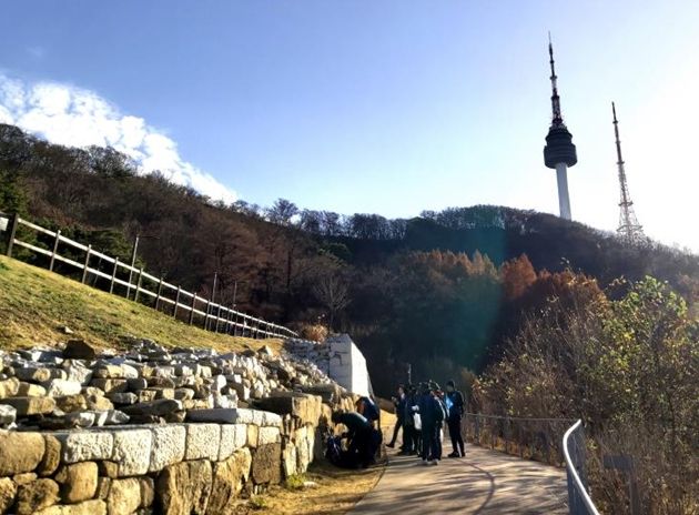 성곽지킴이 활동(겨울철 성곽 모니터링)