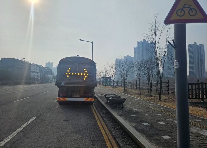 양주시, 주요 간선도로 및 집중 관리도로 노면 청소 연중 실시