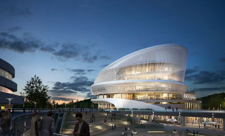 경기도서관 조감도