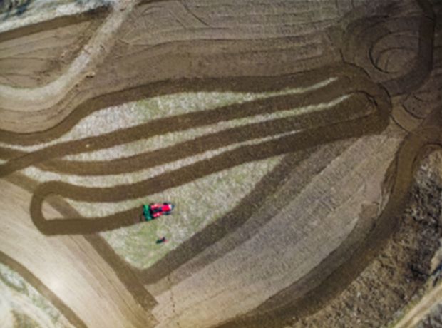 청주 낭성면 추정리 유채 파종(2024. 3.16.)