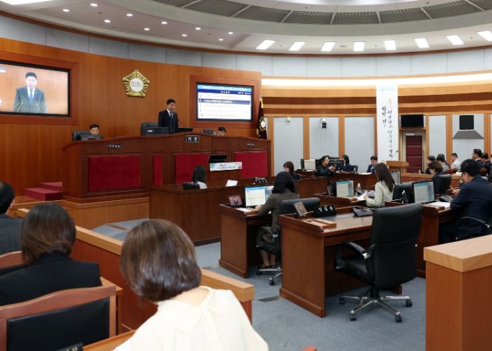 오산시의회, 제284회 임시회 본회의 개회