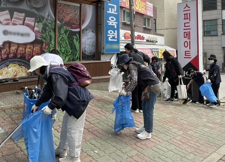 망포1동 주민이 주도하는 쾌적한 환경정비, 클린데이 실시