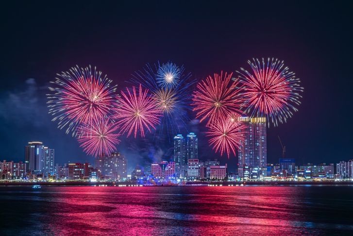 1. 목포해상W쇼 불꽃놀이