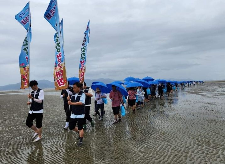 고창갯벌축제 성료..3일간 3만여명 고창갯벌 찾아