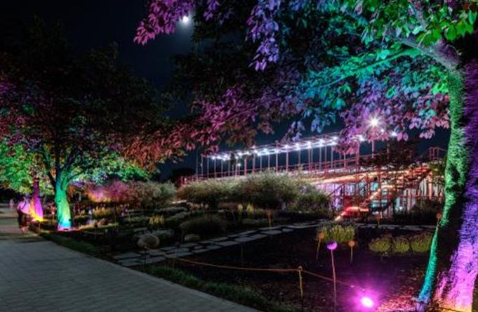 정원 야경(에버스케이프)