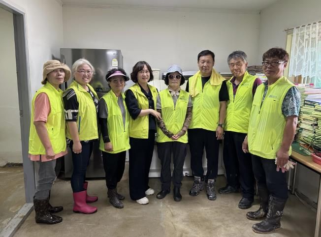 양평군 양서면 단체 연합, 침수가구 수해 복구 위해 발벗고 나서