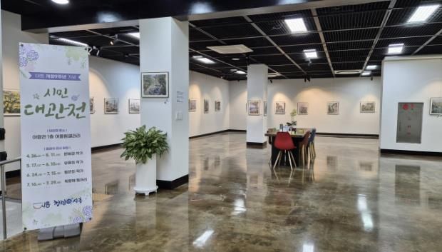 시흥시, 대동 개청 9주년 기념주간 행사 묵향애 동아리 회원전으로 마무리