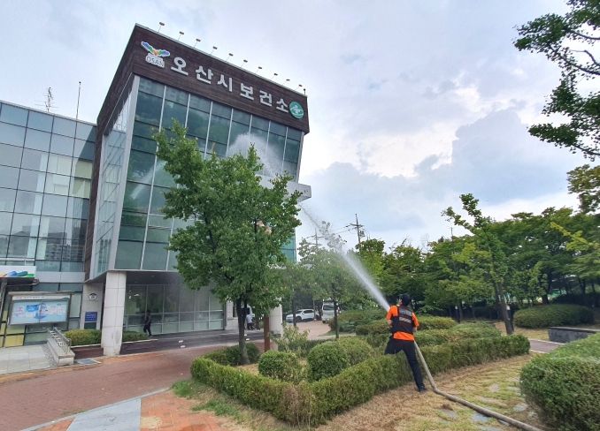 오산시 보건소, 화재대응 합동소방훈련 실시