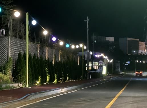파주시 탄현면 성동리 맛고을, ‘빛의 거리’로 재탄생