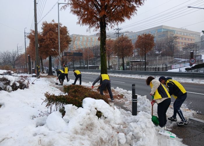 의왕시, 기록적인 폭설에 신속대응... 시민 호평 이어져