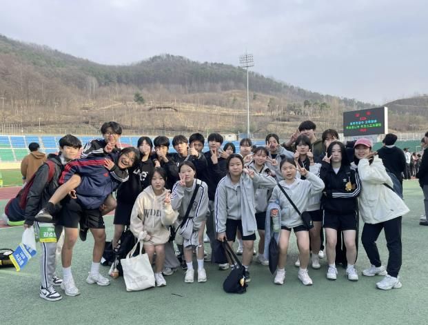 고암중, 2025 동두천양주 교육장배 육상꿈나무 학교스포츠클럽에서 눈부신 성과 사진