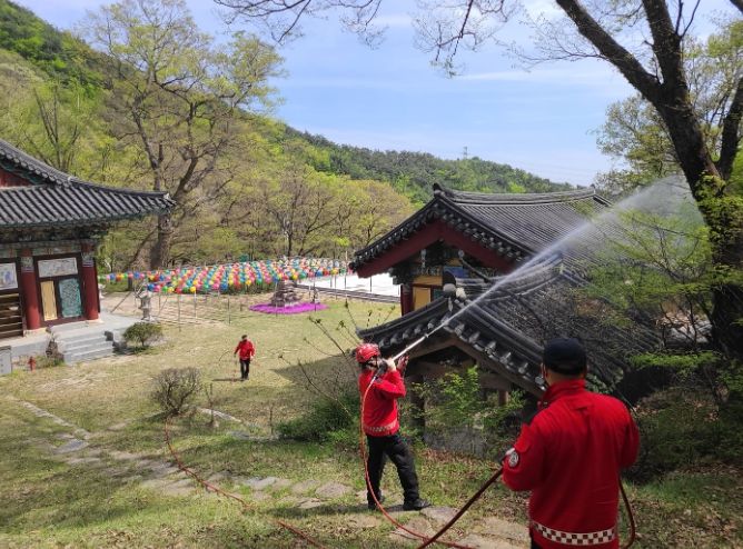 양주시, 문화재·숲 지키는 ‘산불 지연제’로 주요 문화재·시설 보호 나서