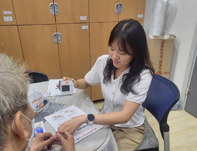 의정부시 녹양동, 가정용 혈압계 지원으로 고혈압 환자 건강관리 적극 독려