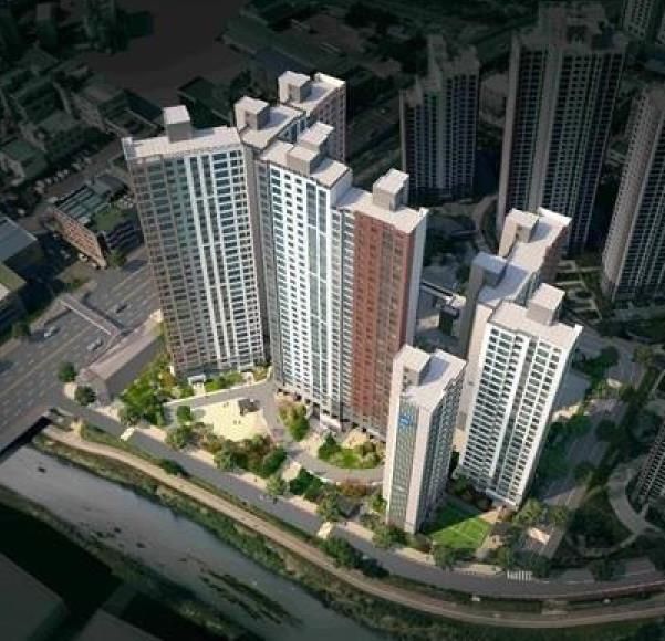 삼신6차아파트 지구 배치도