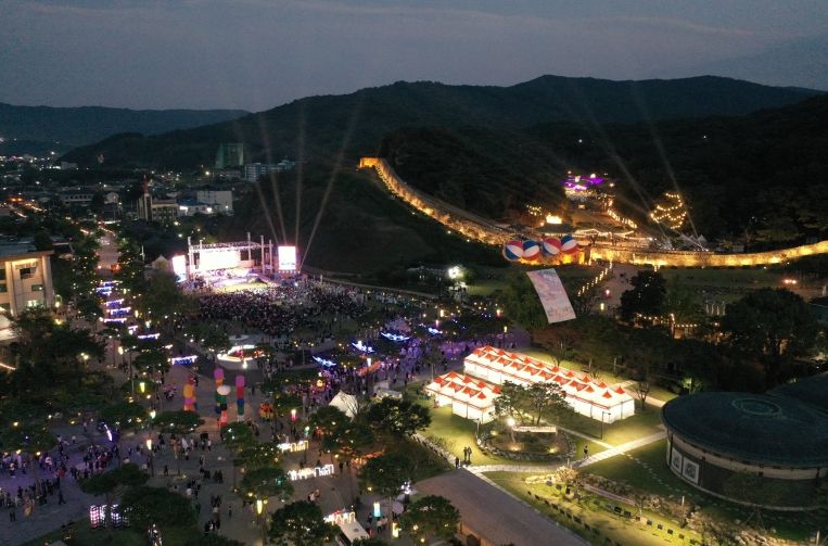 (자료사진)고창모양성제 야간