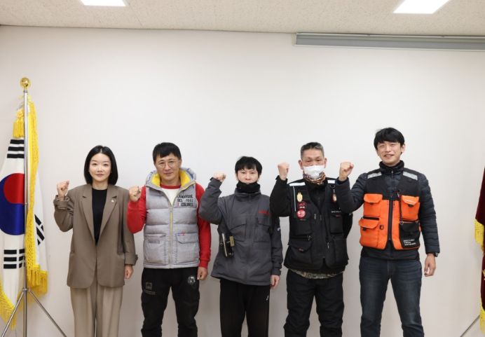 군포시의회 이혜승 의원, 라이더유니온과 간담회… 이동노동자 쉼터·안전대책 논의