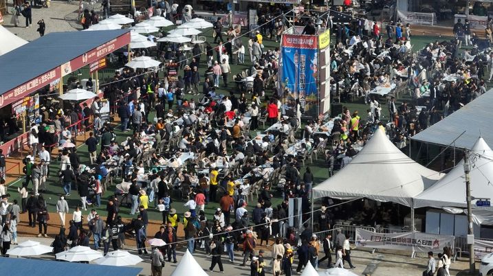 홍성 ‘글바페’ 3일간 44.5만 찍고 60만 피날레 출발!!