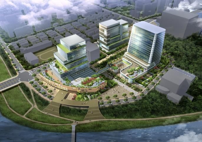 성남시 바이오헬스 첨단 클러스터 조감도