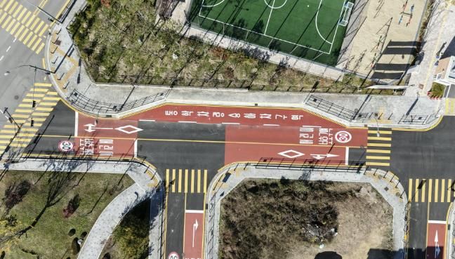 처인초 공사 후