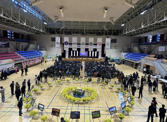 청양군 농업인의 날, 농업인들의 웃음꽃 피었다