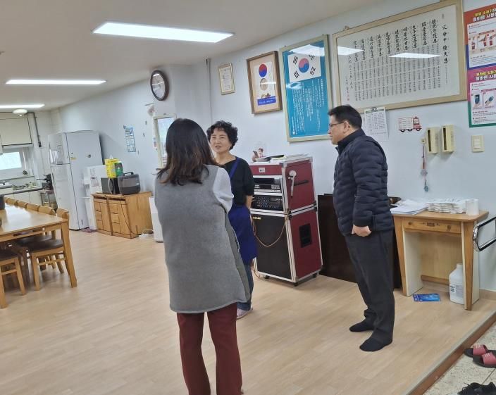 수원시 영통구 영통1동, 겨울철 안전한 경로당 이용을 위한 사전 점검 실시