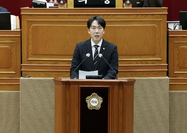 안양시의회 곽동윤 의원, 군·경·소방 체육시설 이용료 감면 제도화