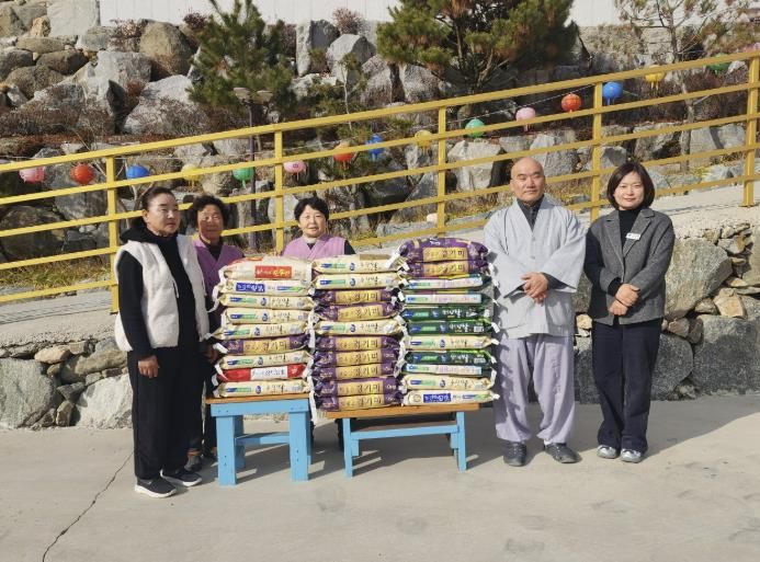 도암사, 양평군에 이웃의 겨울을 채우는 쌀 300kg 나눔 실천