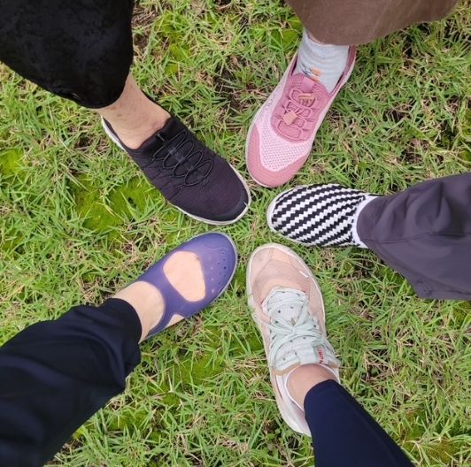 '2025년 걷기동아리'를 진행하고 있다.