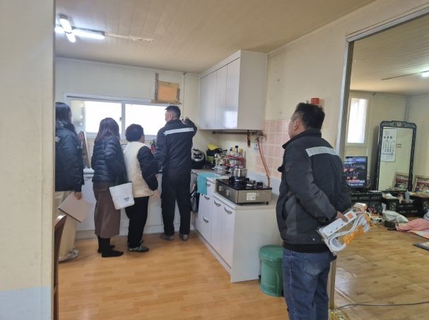 하남 미사3동, ㈜한영이엔씨와 함께 안전취약가구 전기·소방 안전 현장점검 실시