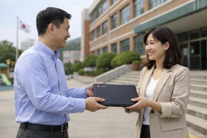 고양교육지원청,‘구해요, 나눠요’로 스마트기기 재배치