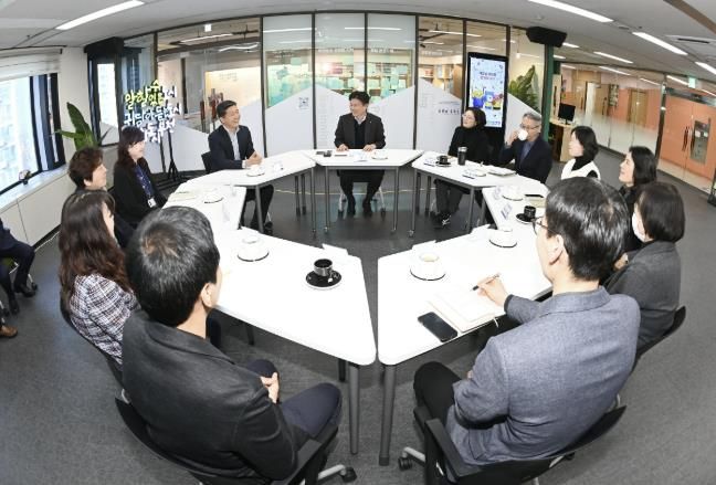 부천시는 지난 21일 부천문화재단과 소통 간담회를 진행했다.