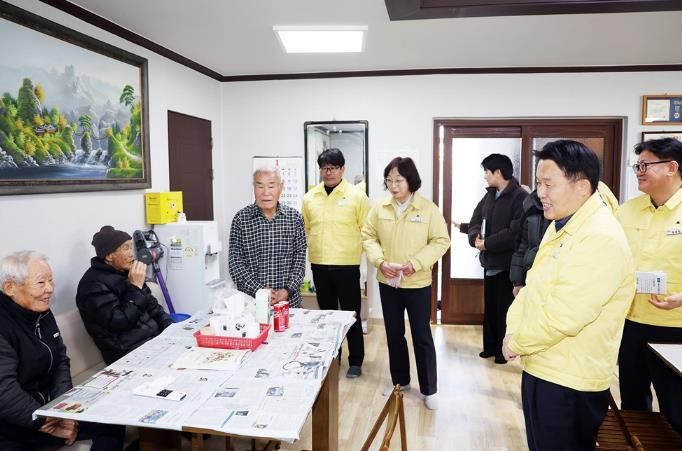 파주시, 겨울철 안전사고 예방을 위한 결빙 취약구간·한파쉼터 현장 점검