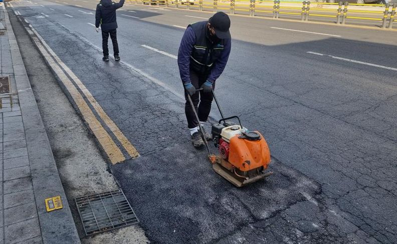 의정부시, ‘도로 위 지뢰’ 포트홀 집중 정비