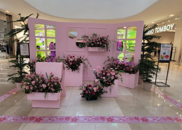 ‘고양 화훼농가 돕기 플라워 팝업스토어’전경