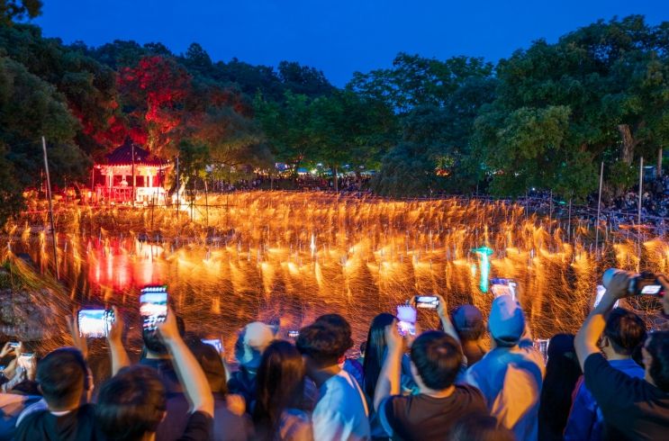 함안군, 제33회 함안낙화놀이 공개행사 개최_함안낙화놀이 공개행사 현장사진