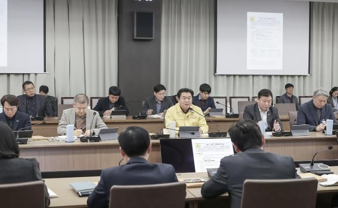 시청 글로벌센터에서 열린 확대 공감회의 현장