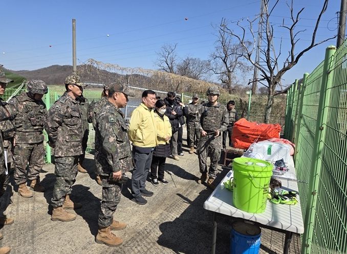 파주시, 관·군 합동 기름 유출 대응 방제훈련 실시