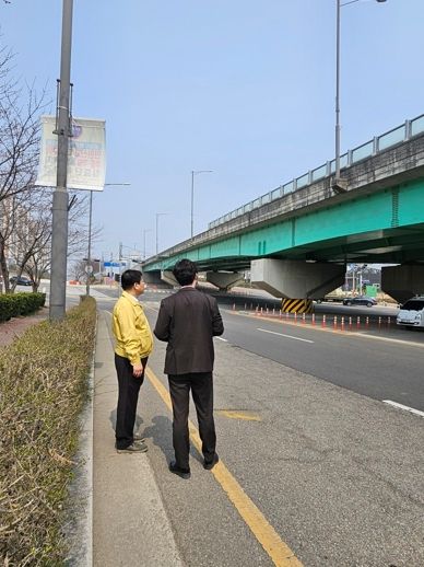 여름철 풍수해 대비 침수 우려 도로 현장점검 실시