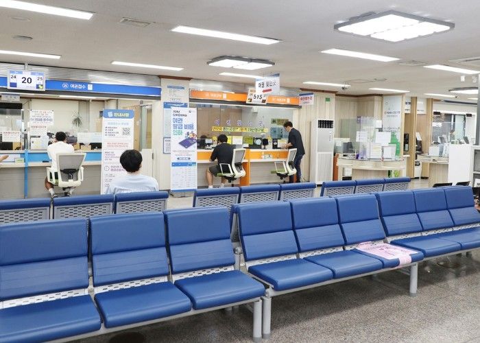 안양시청 별관1층 종합민원실 내부모습