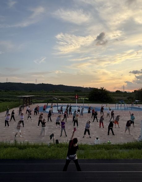 파주보건소, ‘문산노을길 달빛 운동교실’ 운영
