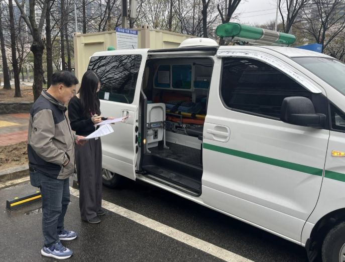 동두천시, 응급환자 안전을 위한‘구급차 운용 실태’ 집중 점검